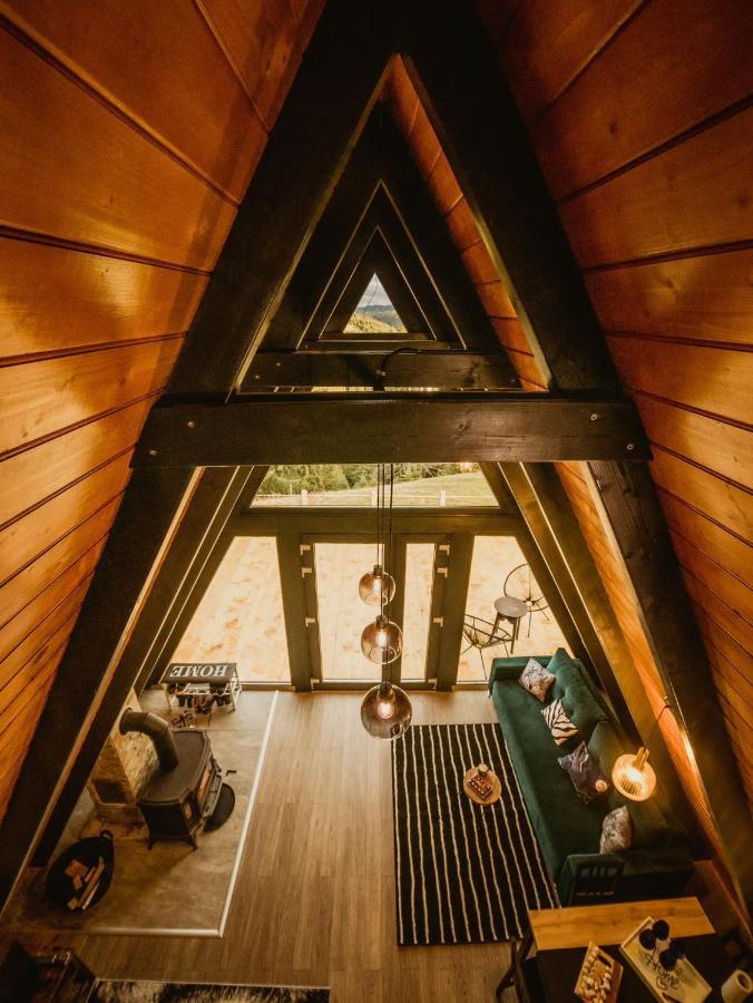 Hotel La Koltau A-Frame Mărişel Esterno foto