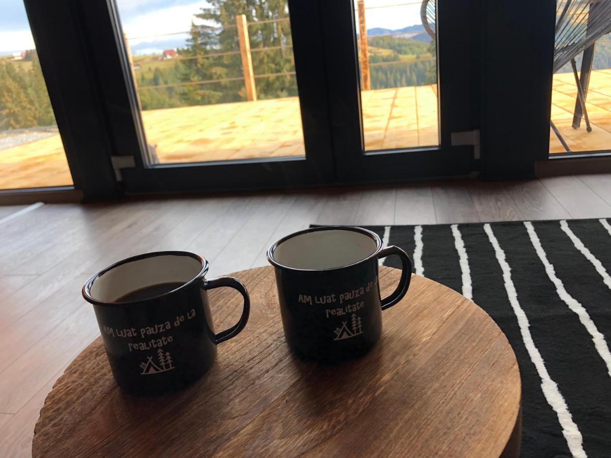 Hotel La Koltau A-Frame Mărişel Esterno foto
