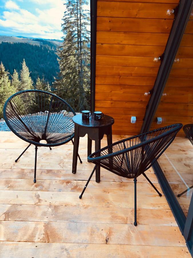 Hotel La Koltau A-Frame Mărişel Esterno foto