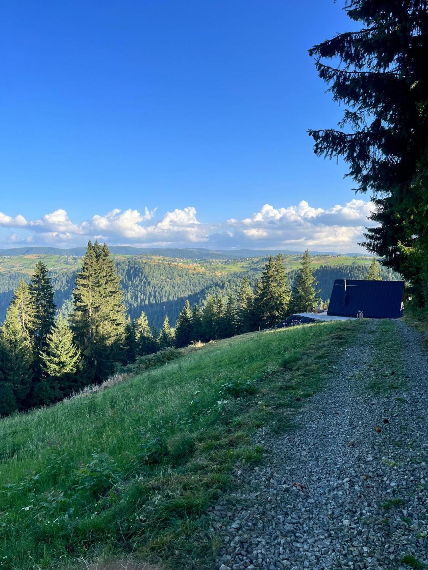 Hotel La Koltau A-Frame Mărişel Esterno foto
